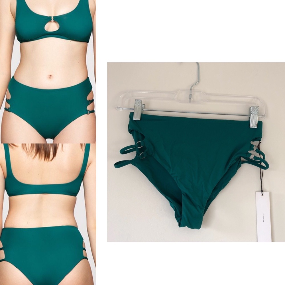 Kikirio Mave Ring  High Waist bikini Bottom Small